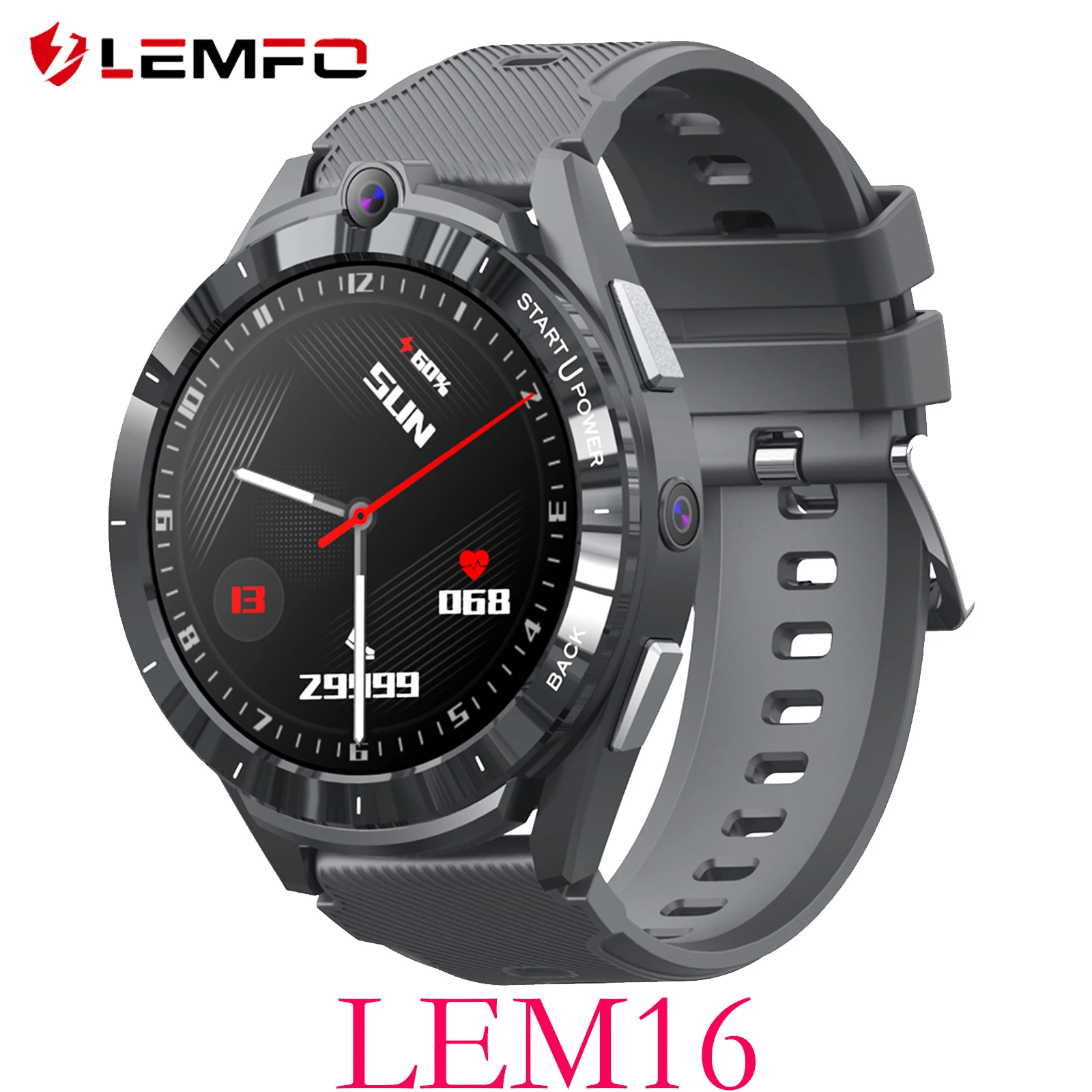 LEMFO смарт часы мужские 6G 128G умные LEM16 8 core GPS WIFI сим карта фитнес браслет Android 11 smart