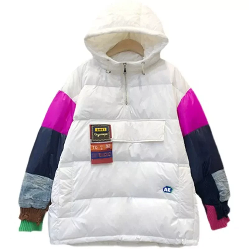 2022NEW Lightweight Down Jackets 2021 New Loose Casual Winter Hooded Women White Duck Down Coats Pullover Female Down Parkas