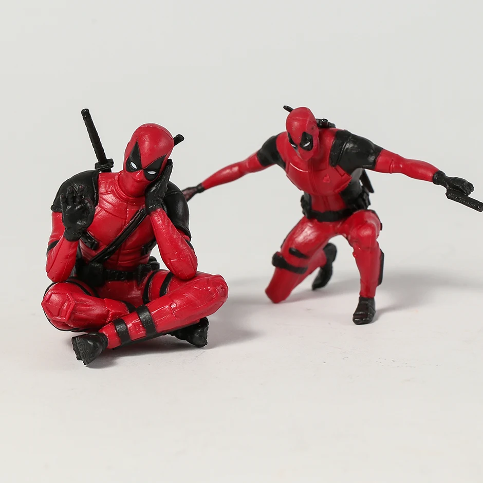

X-Men Deadpool Mini Figurine Doll Collectible Model Decoration Toy