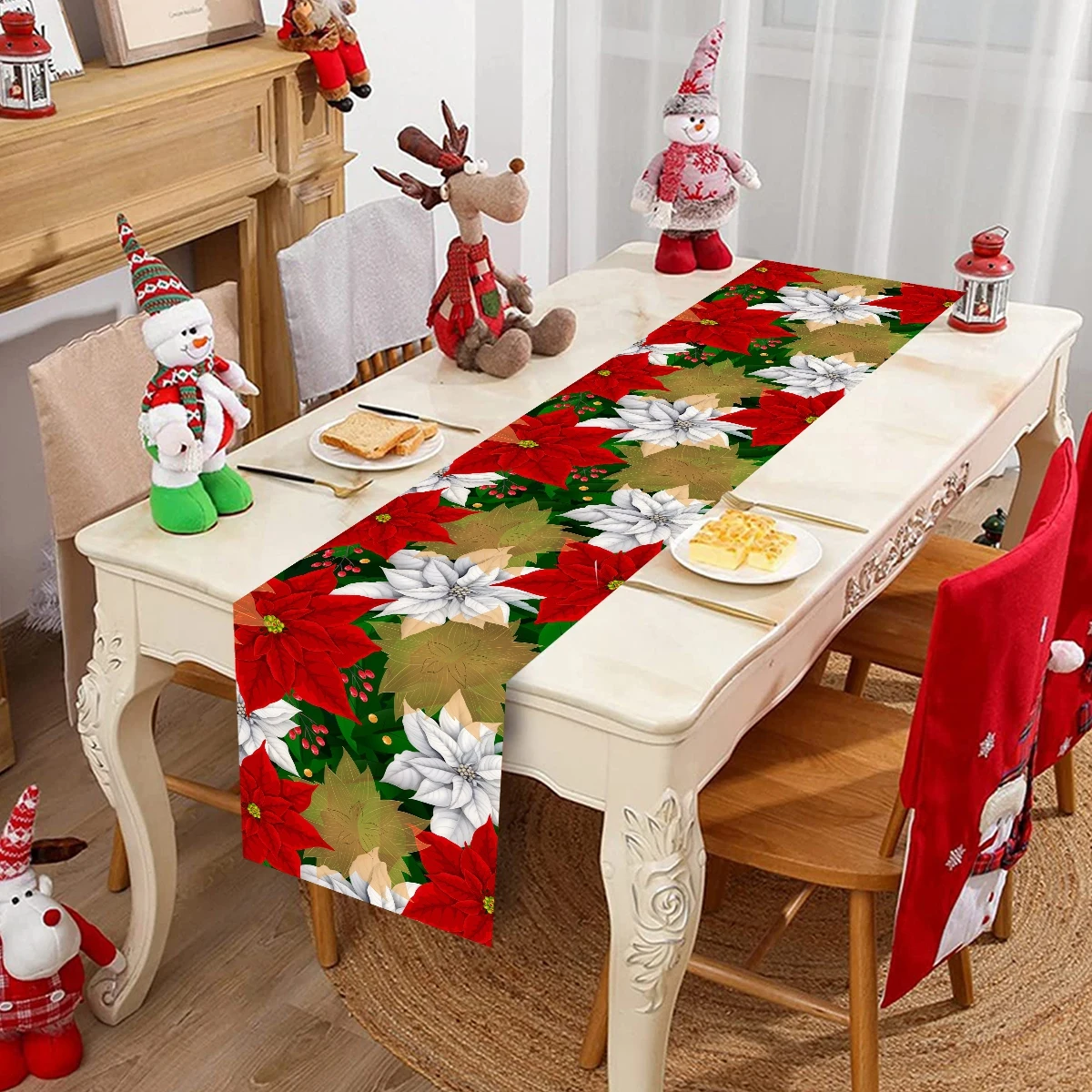 2024 Рождественские Украшения Лента Креативный Праздничный Домашний Декор