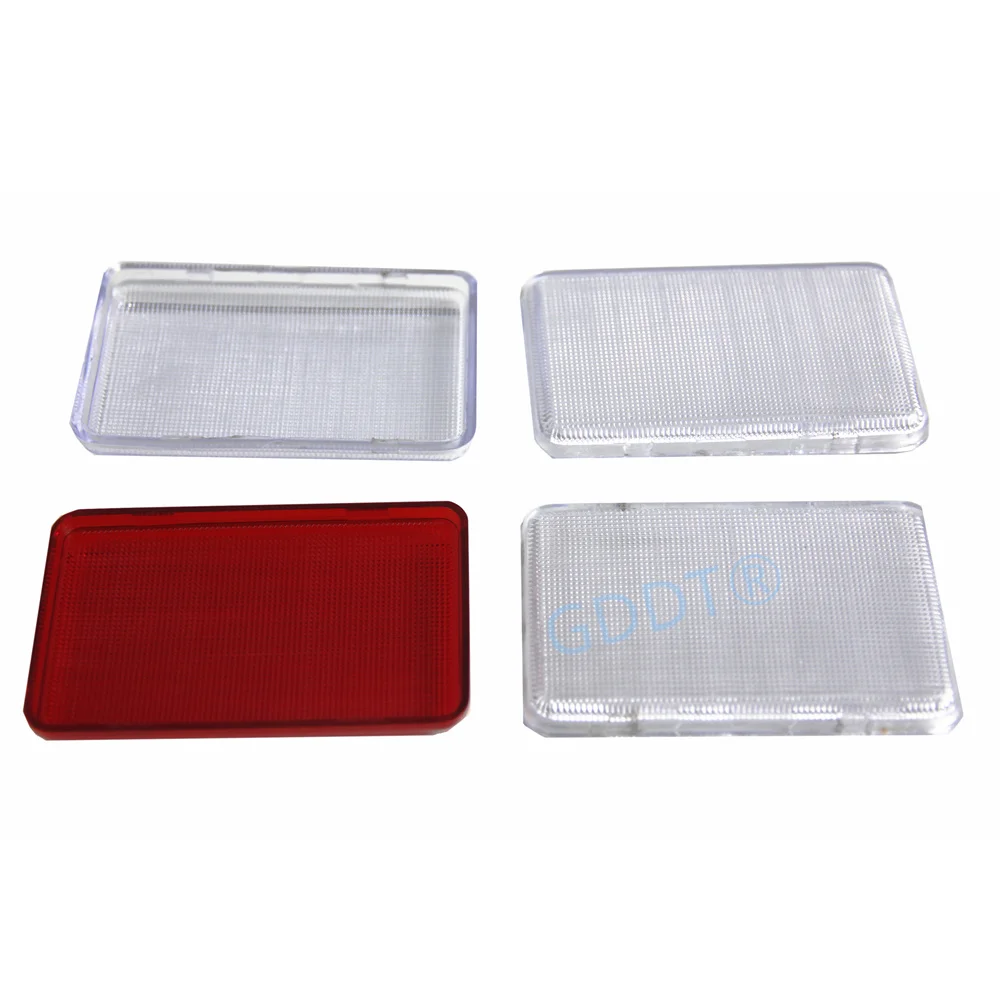 

1 Piece Door Lamp Cover for Pajero 2th Door Light Cover for Montero 3th V73 V77 Red Cover for Pajero Sport K90 V3 V4 V6 V7