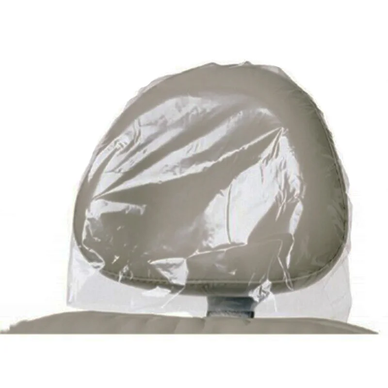 

Disposable Headrest cover Chair Sleeve Plastic 250/box Dental Cover 10x11'' 10x14''
