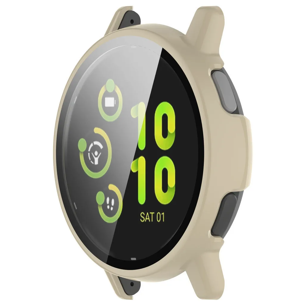 Фото Подходит для Garmin Vivoactive 5/Garmin Active 5, ультратонкий жесткий чехол для ПК, защитная пленка из закаленного стекла для экрана, защитный чехол №3