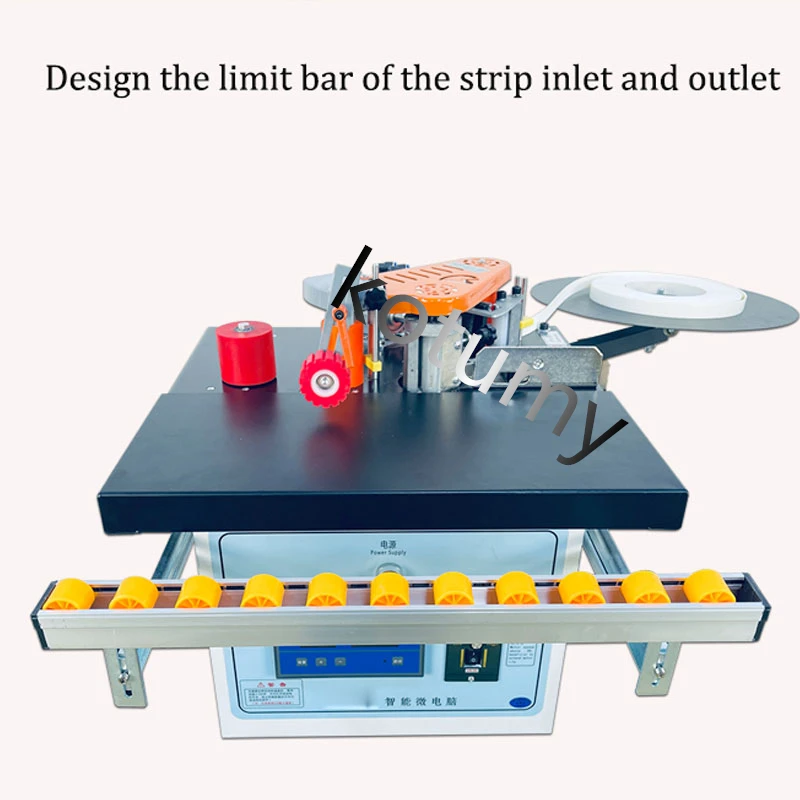 Ручной кромкооблицовочный станок прямой/игнутый портативный