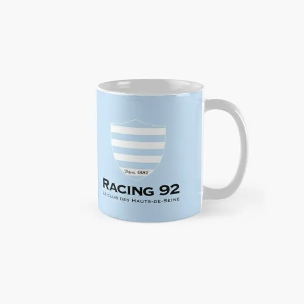 

The Racing 92 Classic Mug Printed Design Handle Round Tea Drinkware Coffee Cup Gifts Simple Image Picture Photo