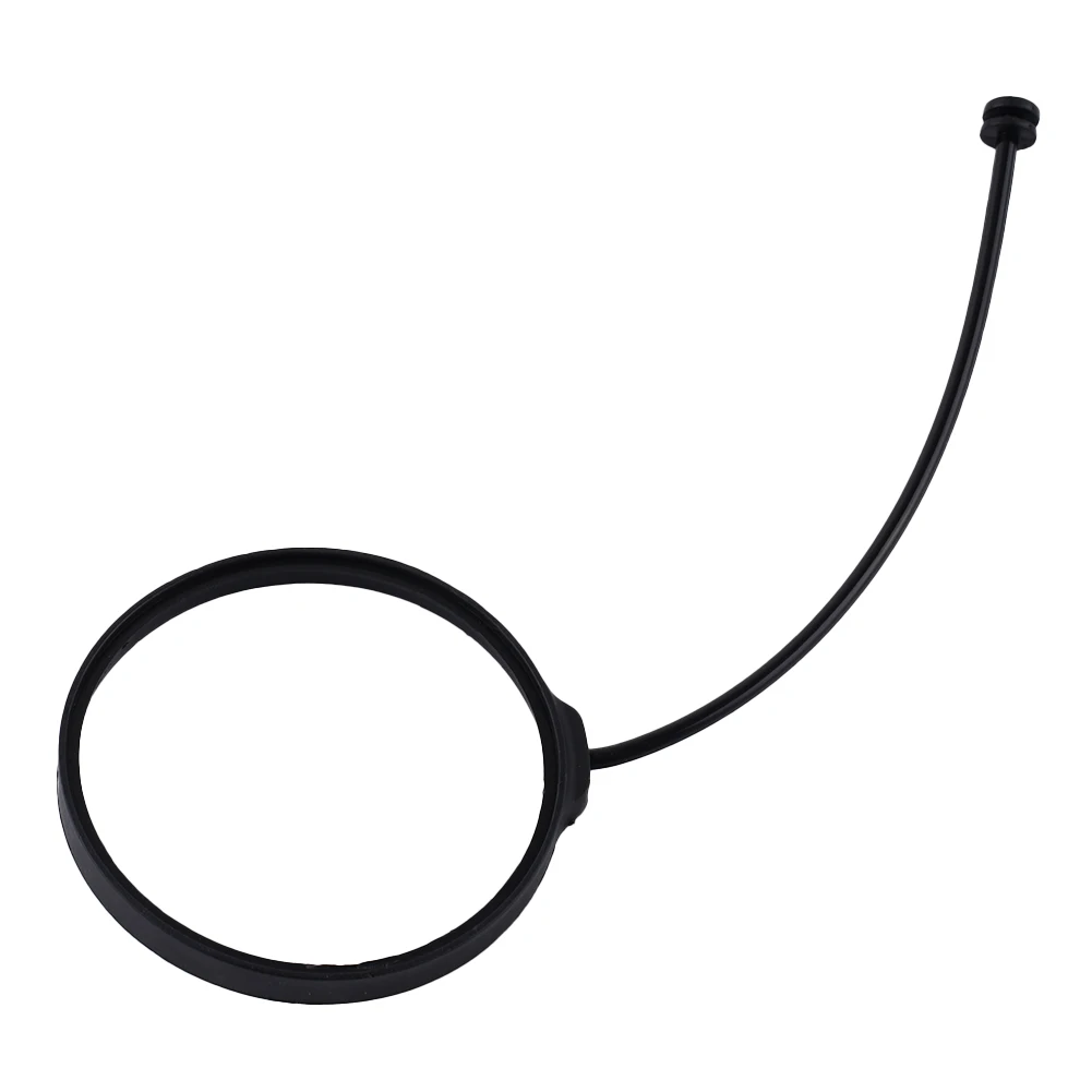 

1 PCS Gas Tank Cap Band 1 PCS 16117222391 Black Stable Characteristics Cord Tether Ring Fuel Gas Fille NBR New