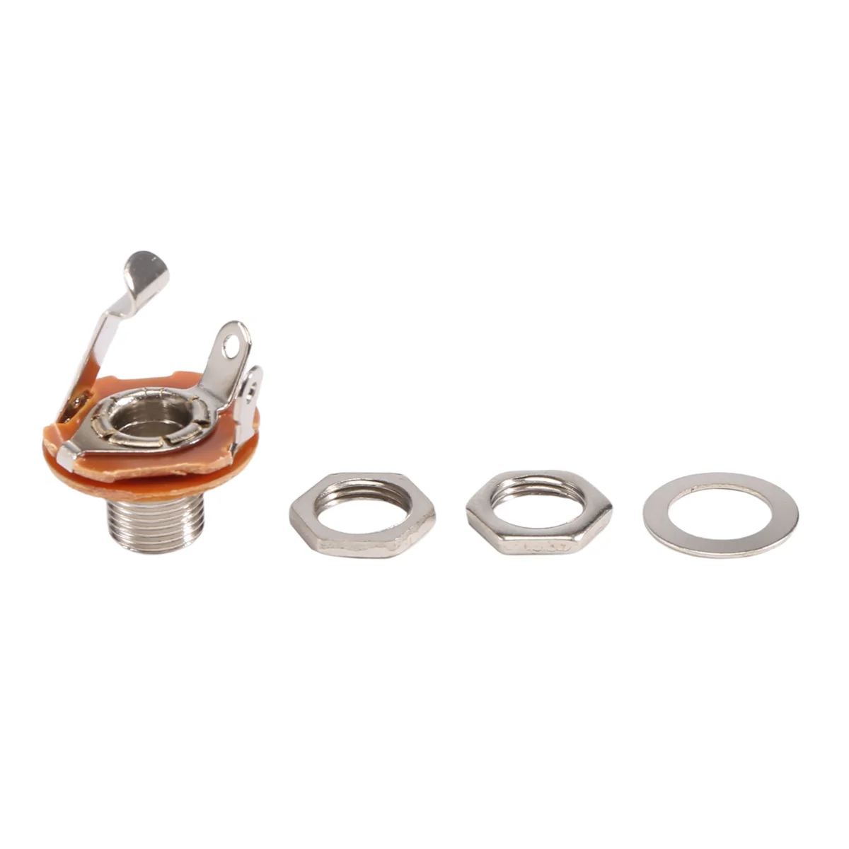 Запчасти и аксессуары для гитары 1/4 6 35 мм 2-проводное моношасси Гитарный разъем