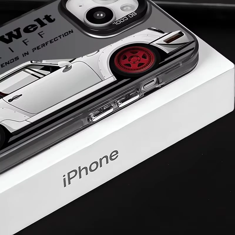 Чехол для телефона JDM Tokyo Drift Sports Car iPhone 16 15 14 13 12 11 Pro Max XS X XR 7 8 Plus Mini SE 2020 2022 бампер Funda