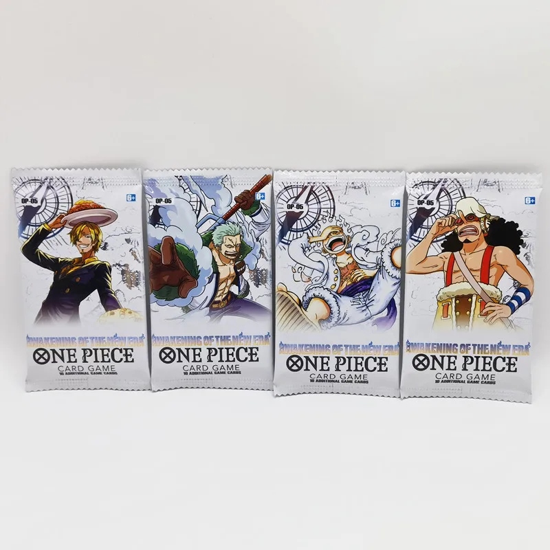 Фото 300 шт., коллекционная карта аниме ONE PIECE TCG OP-05, Луффи Зоро Шанкс, коллекционная карточка, детские рождественские подарки, игрушки №4