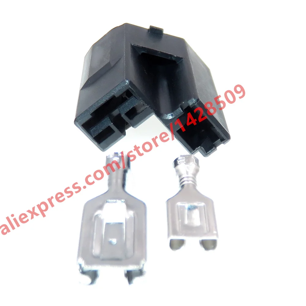

1 Set 2 Pin Auto Modification Parts MG630685-5 Automotive High Current Wiring Terminal Connector Car Unsealed Socket