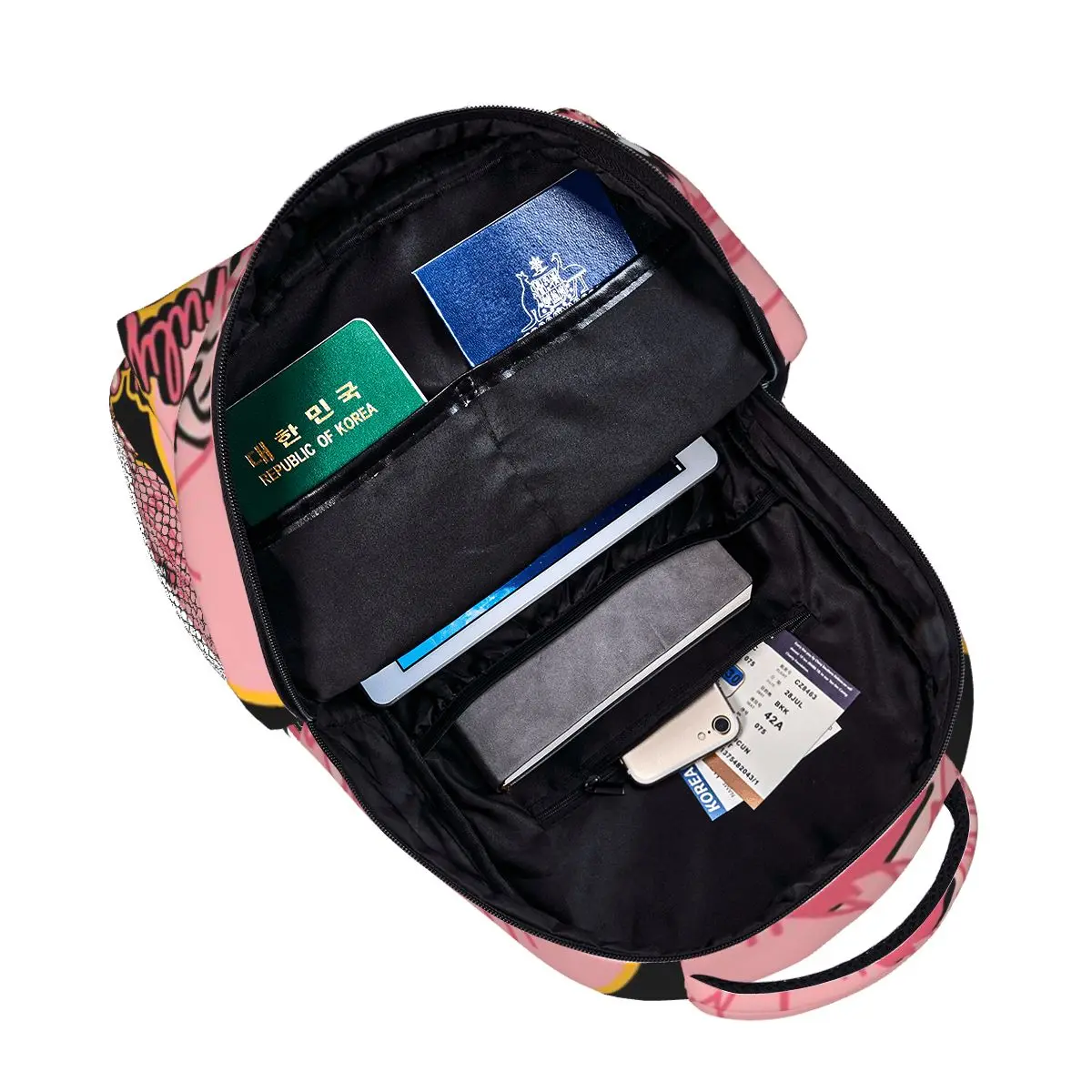 Классический однотонный рюкзак Jem и голограмма