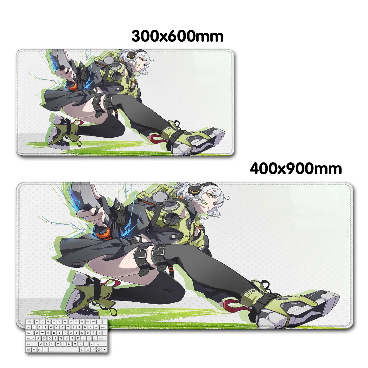 Коврик для мыши Zenless Zone Zero ZZZ teclado Anby Demara Nicole коврик подкладка компьютерной