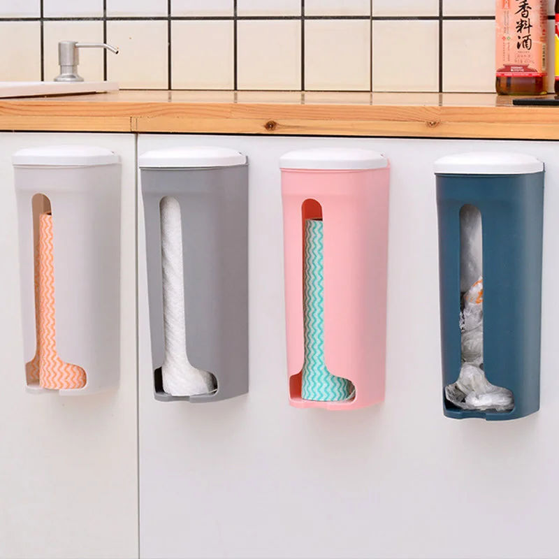 Мешок для мусора коробка хранения с перфорац Бесплатные кухонные откидная