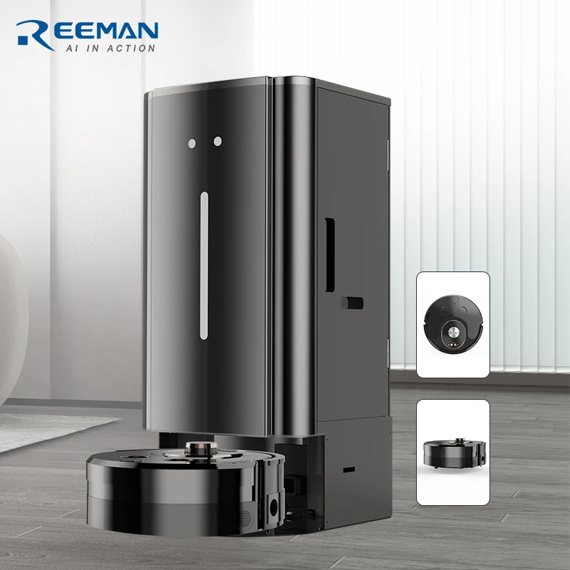 Reeman New Innovative Product Automatic Robot Cleaner Commercial WiFi Sweeping UVC Robot Vacuum Clean Sweep Machine
