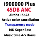 I900000 Plus 45DB ANC TWS беспроводные Pro 3 наушники Airoha 1562A шумоподавление Bluetooth наушники Super Bass PK i500 i90000 Pro