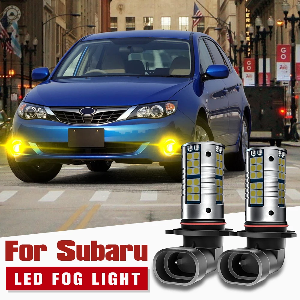 

2pcs LED Fog Light Lamp Blub HB4 9006 Canbus For Subaru Forester SH 2008-2012 Outback BL BP Legacy BP BM Impreza 2008-2013