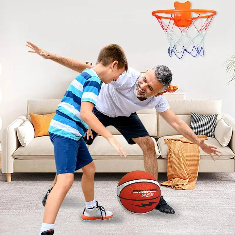 Бесшумный баскетбольный мяч для тренировок в помещении высокоэластичный