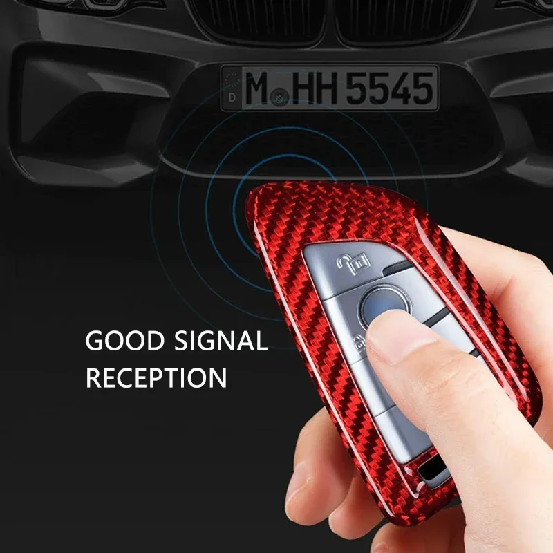 Чехол для ключей из углеродного волокна BMW защитный чехол ключа 2 3 4 5 6GT 7 8 X1 X2 X3 X4 X5