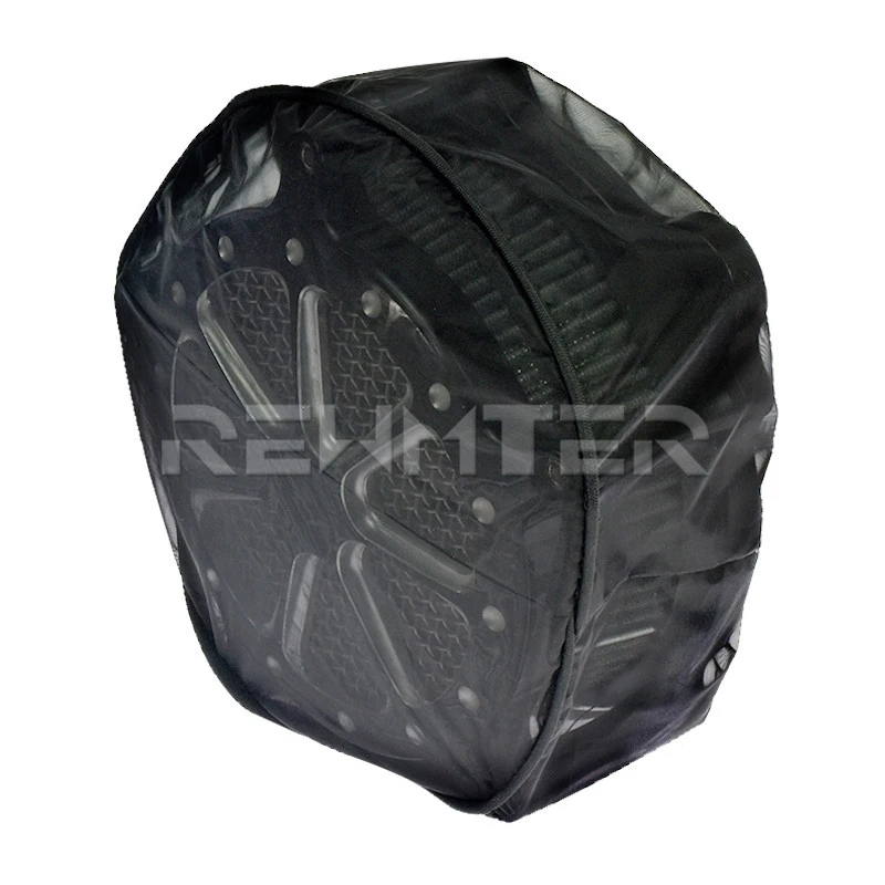 Черный водонепроницаемый дождевик для Harley Touring Sportster 883 1200 Softail Dyna Road King Electra Glide
