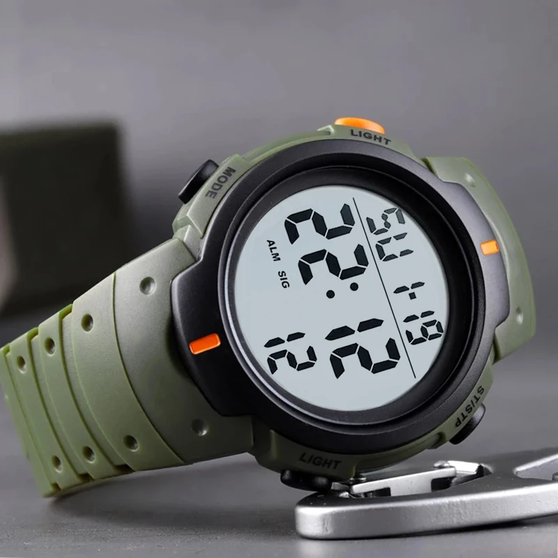 

SYNOKE Outdoor Sport Watch Waterproof Digital Watch Men Fashion Led Light Stopwatch Wrist Watch Men's Clock Reloj Hombre