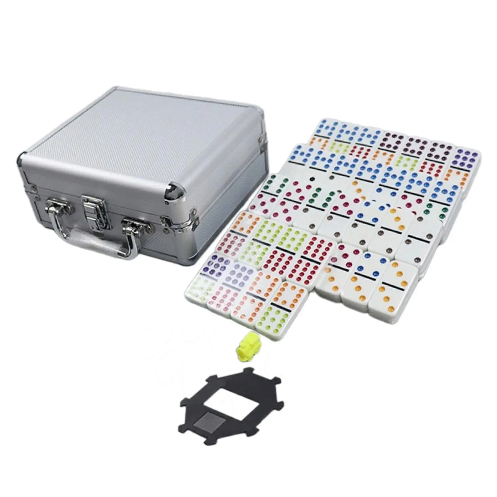 Набор для игры в домино двойное шесть развивающая игрушка 91 плитка настольная