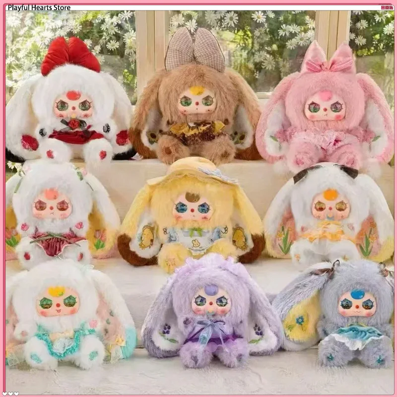 Фото Мягкая плюшевая кукла Baby Three 800 Size Flower Fairy Series Blind Box, милая модная игрушка-фигурка, украшение для рабочего стола, подарок для девочек №1