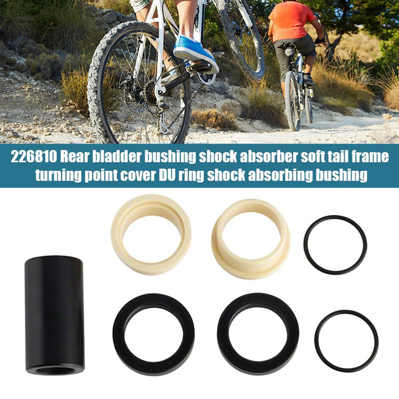 

Bike Shock Absorber Bushing Rear Mount Turn Point Modified Tube 6mm 8mm 10mm