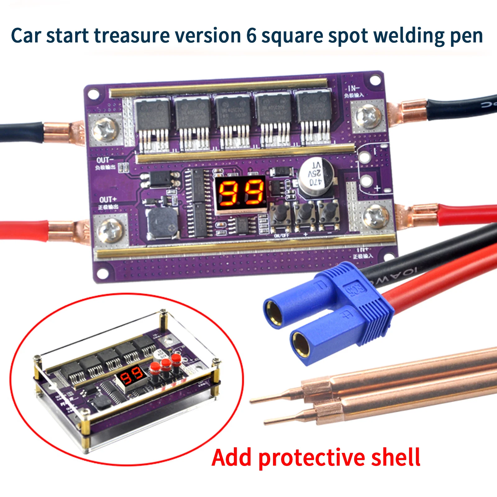 

Artudatech Spot Welder DIY Kit Power Adjustable Mini Spots Welding Machine Control Board