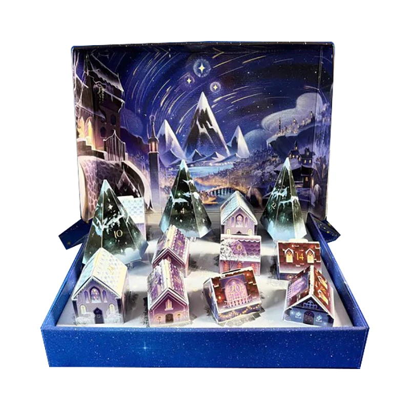 Адвент-календарь Velaris на 2024 год рождественский адвент-календарь обратного