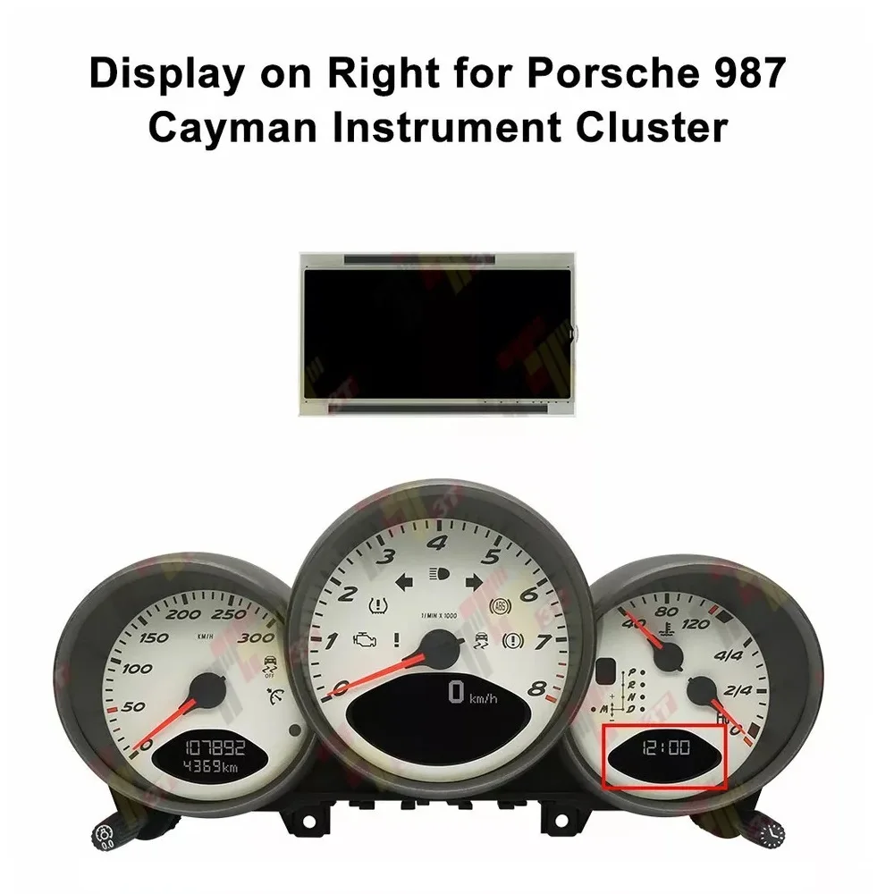 Приборная панель ЖК правый боковой дисплей для Porsche 911 997 / Boxster 987 /Cayman инструмент