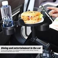 2 in 1 multifunction car cup holder food tray rack water coaster beverage car cup holder car accessories
