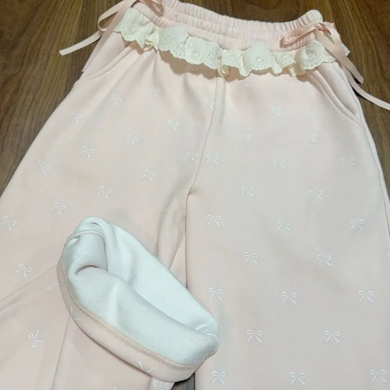 Брюки женские с бантом Kimutomo размер S - XXXL цвет в ассортименте