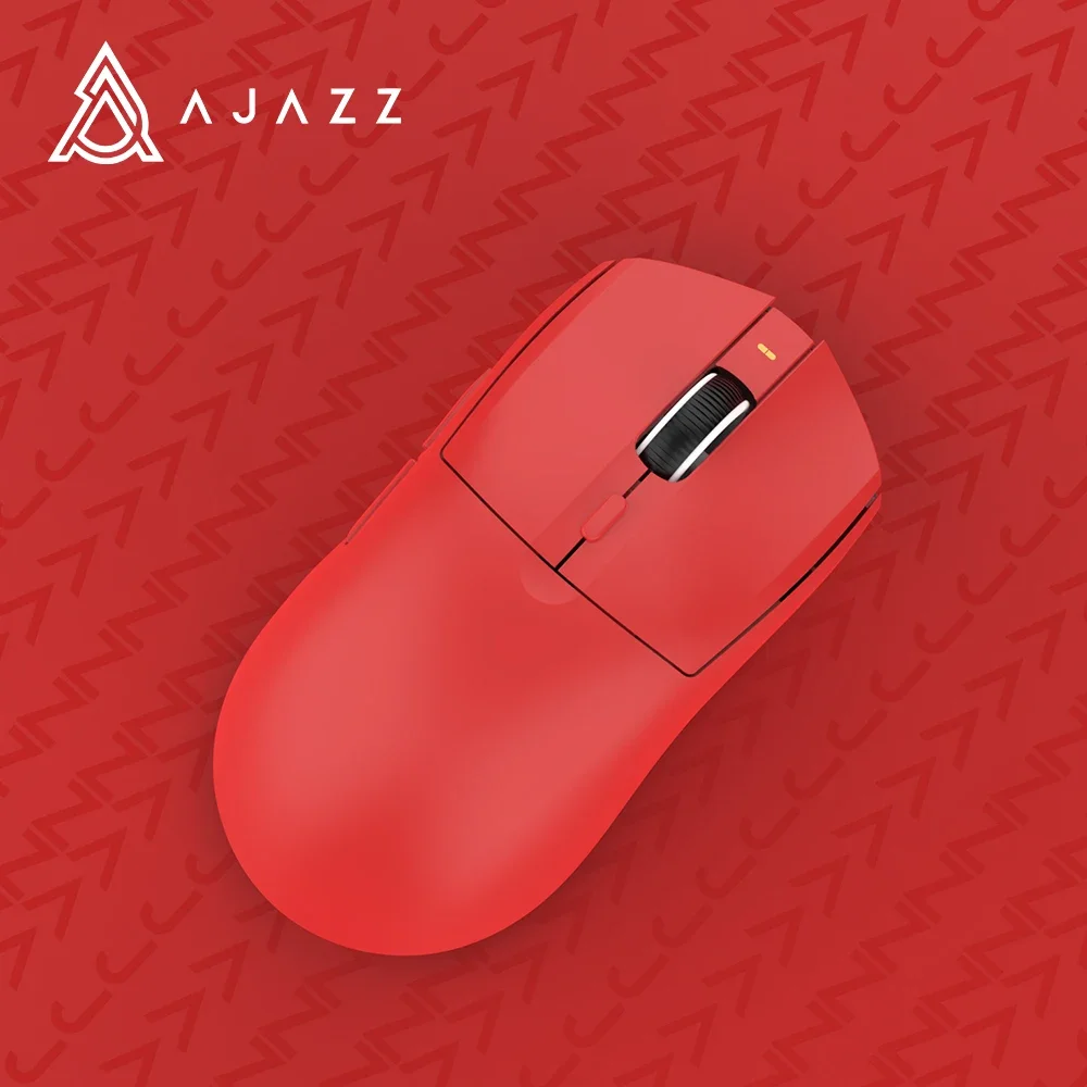 

AJAZZ AJ139Pro Gaming Mouse PAW3395 26000DPI Dual Mode Wireless 2.4GHz + Wired Red Mouse For PC Laptop Mac Gamer Office Mice