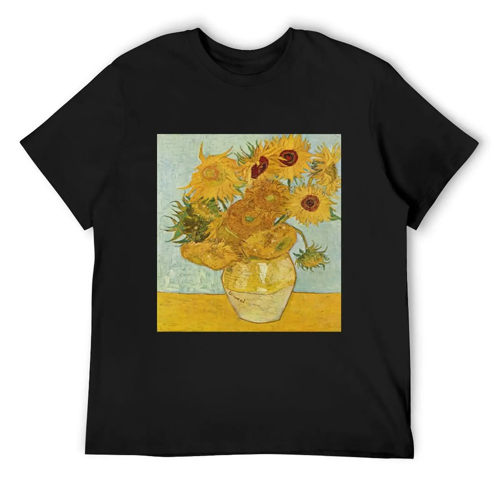 Подсолнухи - футболка Ван Гога
