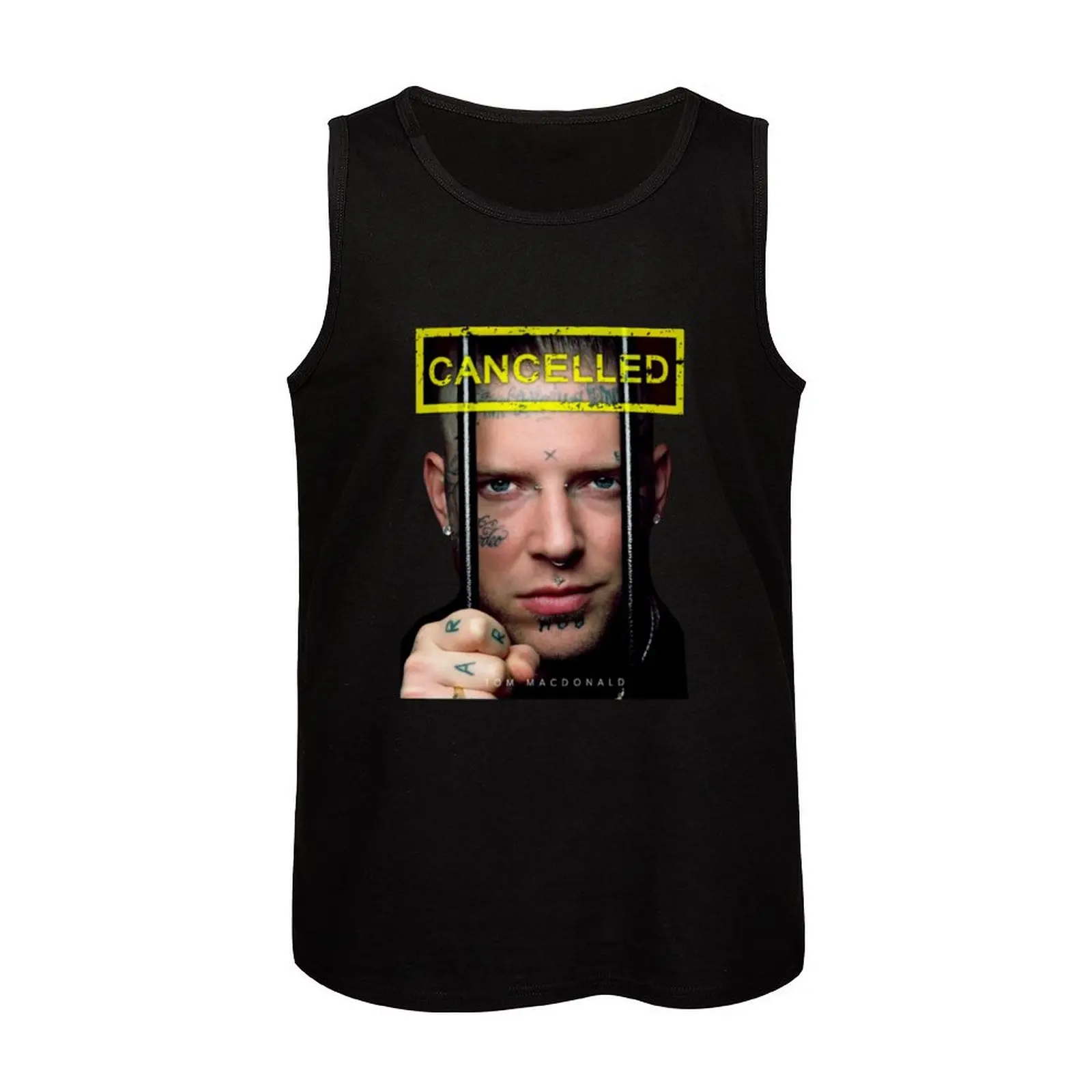 Tom MacDonald Tank Top футболка мужская без рукавов для мужчин одежда Спортивная