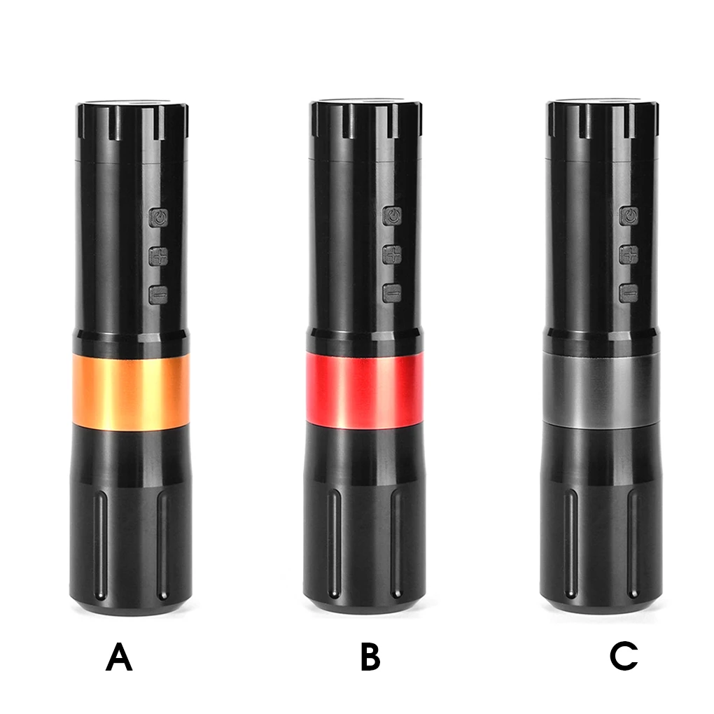 

Professional Permanent Makeup Pen Wireless Rotary Machine Beginner Aluminum Body Art Instrument with USB Cable