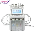 Новый 6 в 1 портативный гидро дермабразия уход за кожей красота машина вода кислородная струя гидро алмазный пилинг микродермабразия