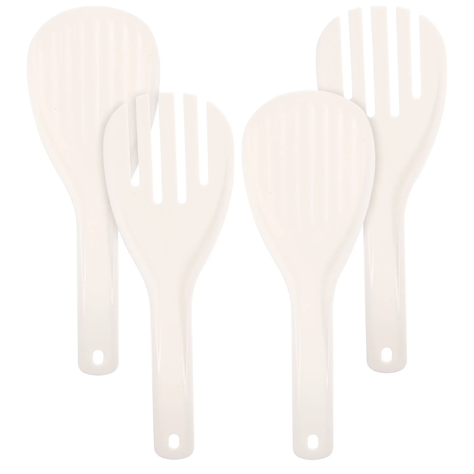 

Rice Paddle Spoon Salad Sushi Serving Reusable Scooper Palstic Scoop Serversmix Cooker Non Stick Tableware Tongs Household