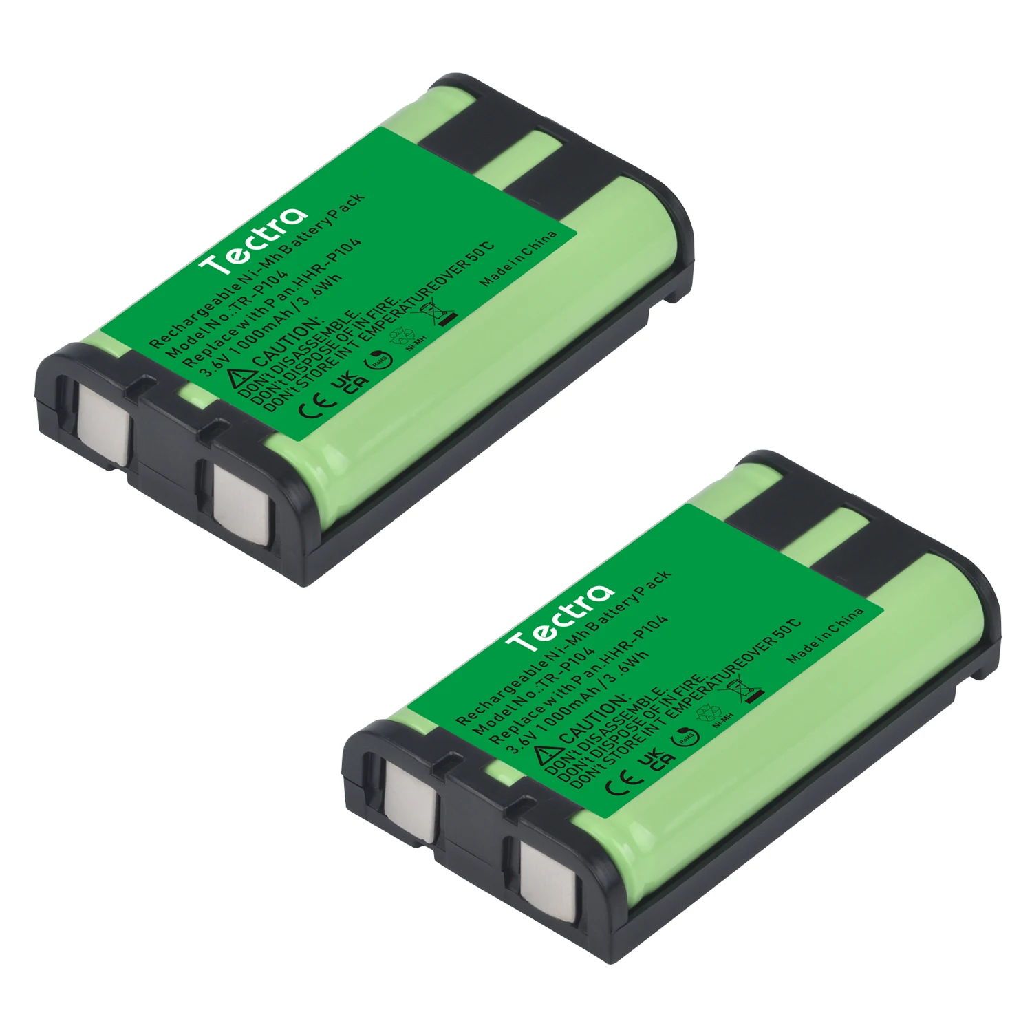 1000mah hhr p104 hhr p104a cordless phone battery for panasonic kx tga520mkx fg6550 kx fpg391kx tg2388b kx tg2396 kx tg2300 free global shipping