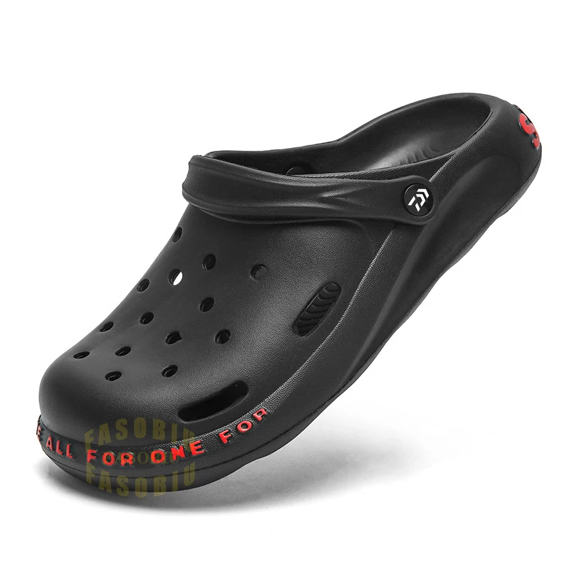 

Men's Fishing Beach Shoes Outdoor Sports Water Shoes Hiking Wading Non-slip Wear-resistant Fishing Sandals Rubber Sports Shoes