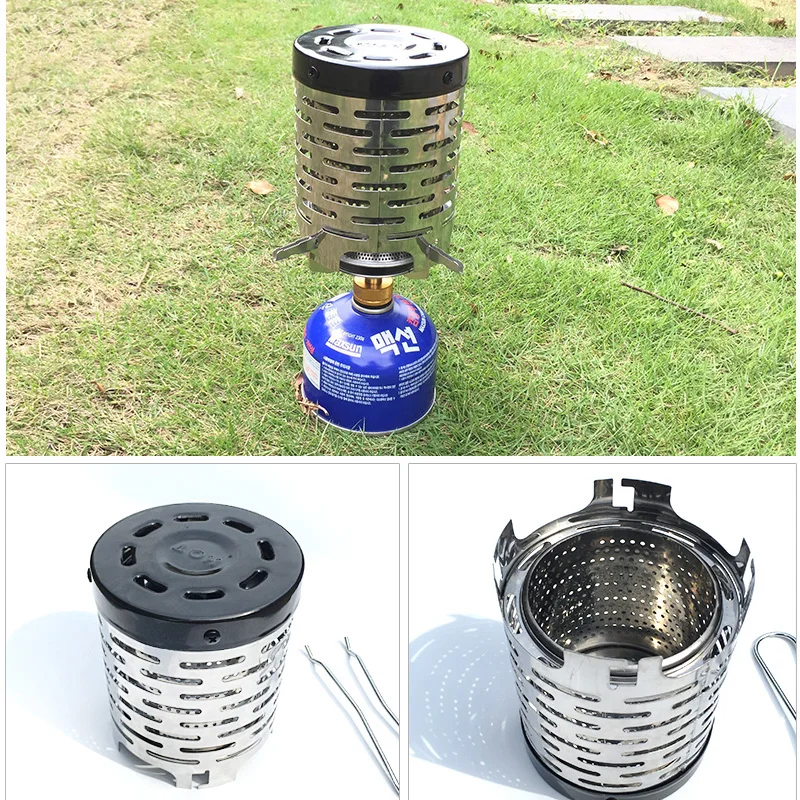 

Outdoor Portable Gases Heater camping supplies Warmer Stoves Heating Cover gas burner Heater Camping Stove Accessories