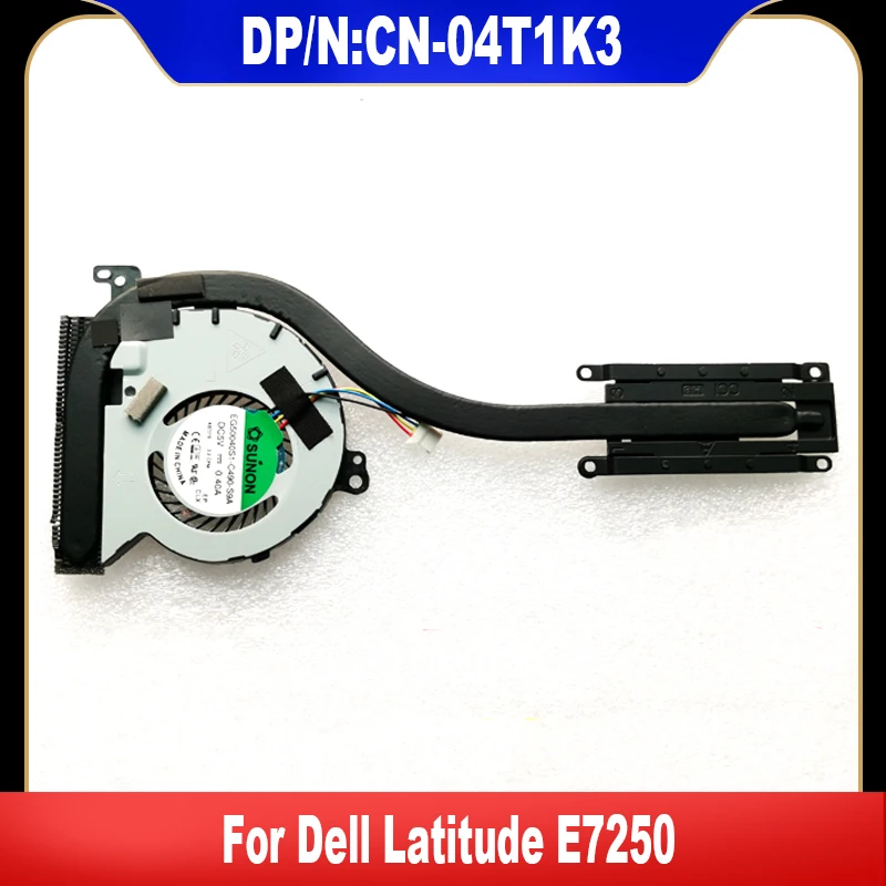 Новый оригинальный кулер 04T1K3 для ноутбука DELL Latitude E7250 охлаждающий вентилятор
