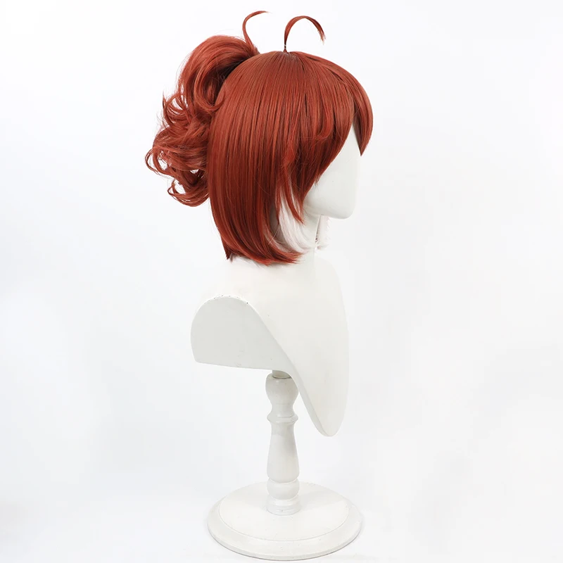 Косплей парик Dantsu Flame коричневый белый