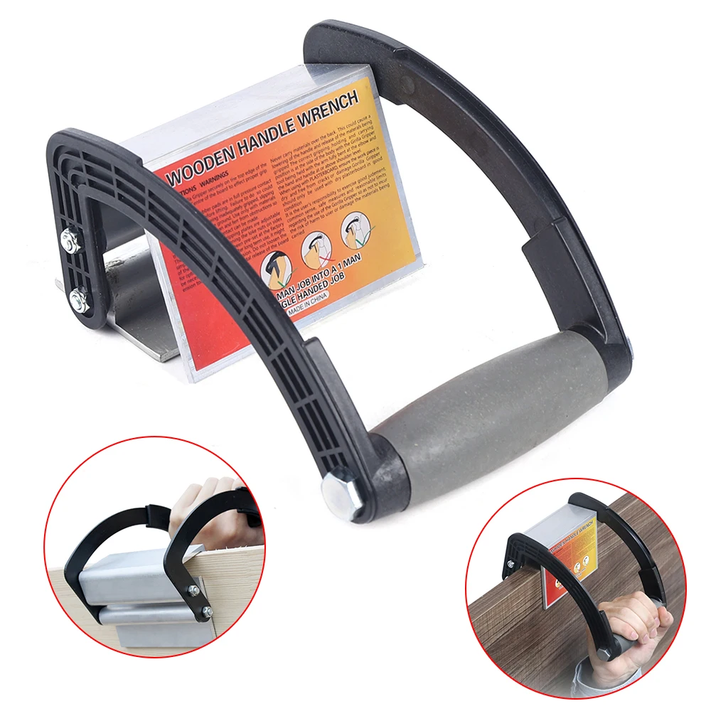 

Board Lifter, Plasterboard Board Carrier Lifter Max.50kg Fit Wood Panel Tiles Floor Lift Tool