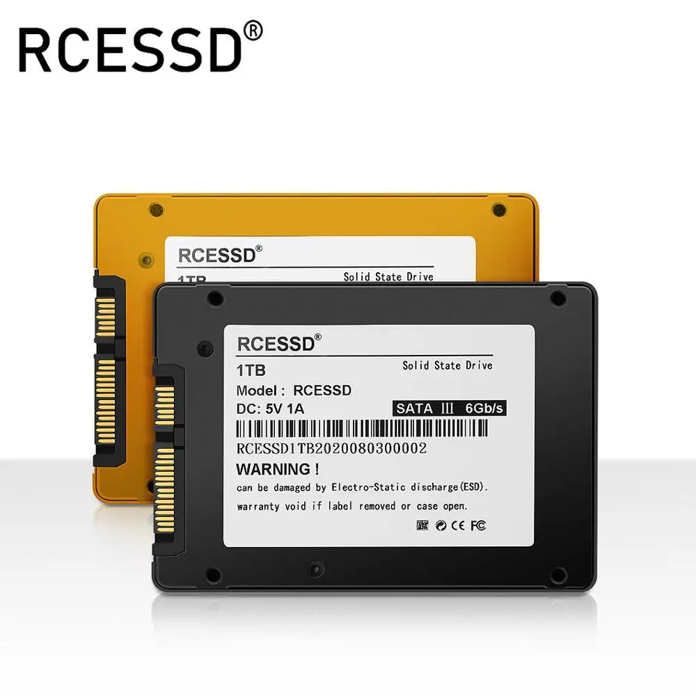 RCE SSD Metal 1 TB 120 Гб 2 Тб 4 ТБ 240 ГБ SATA3 SSD Жесткий диск внутренний привод Hdd Solid State 256 ГБ 512 ГБ для ноутбука.