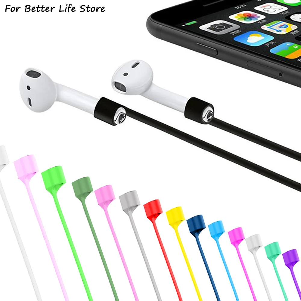 1 шт., мягкий силиконовый держатель для наушников, 7 г, 15 цветов