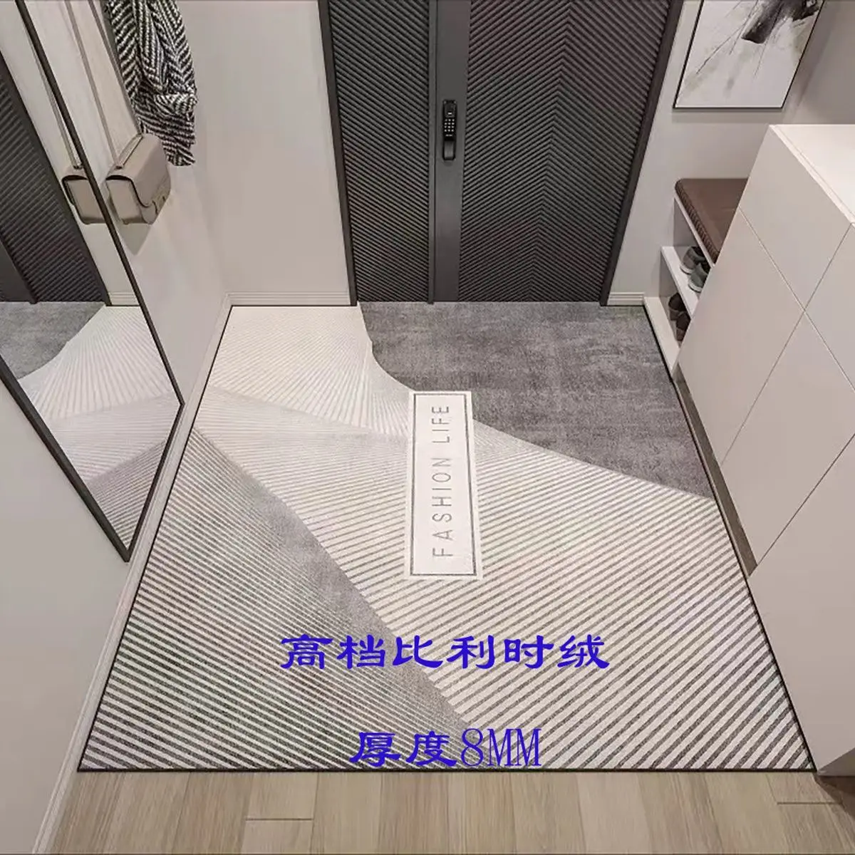 

Large Area Carpets for Living Room Bedroom Decor Modern Simple Porch Carpet Washable Hallway Carpet Non Slip Bathroom Mat Rugs