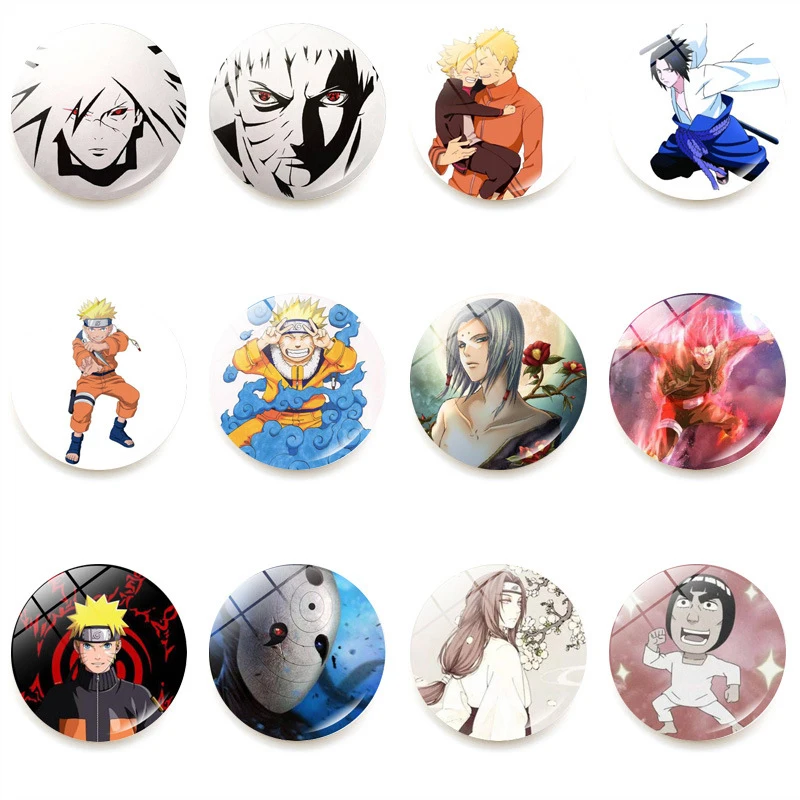 

Naruto Cartoon Fridge Magnet Sticker Anime Figures Kakashi Sasuke Sakura Funny Refrigerator Magnet Stickers Toys Kids Xmas Gifts