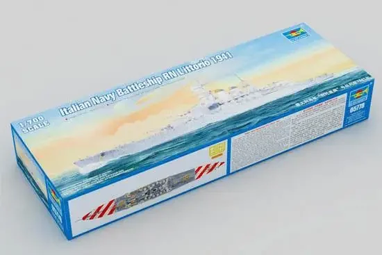 Trumpeter 1/700 05778 Комплект сборки модели итальянского флотника RN Littorio 1941 г.