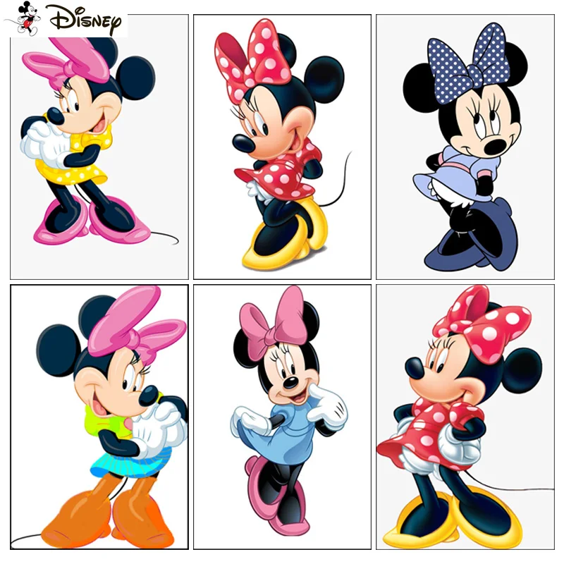 

Алмазная вышивка «Минни Маус» из мультфильма «Дисней»